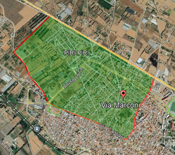 Immagine: assemini. area interruzione