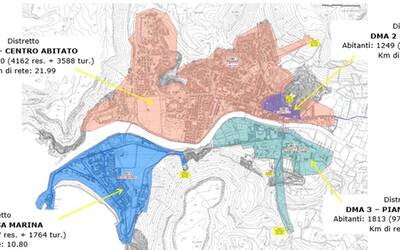 Immagine: Bosa Mappa Ingegnerizzazione delle reti