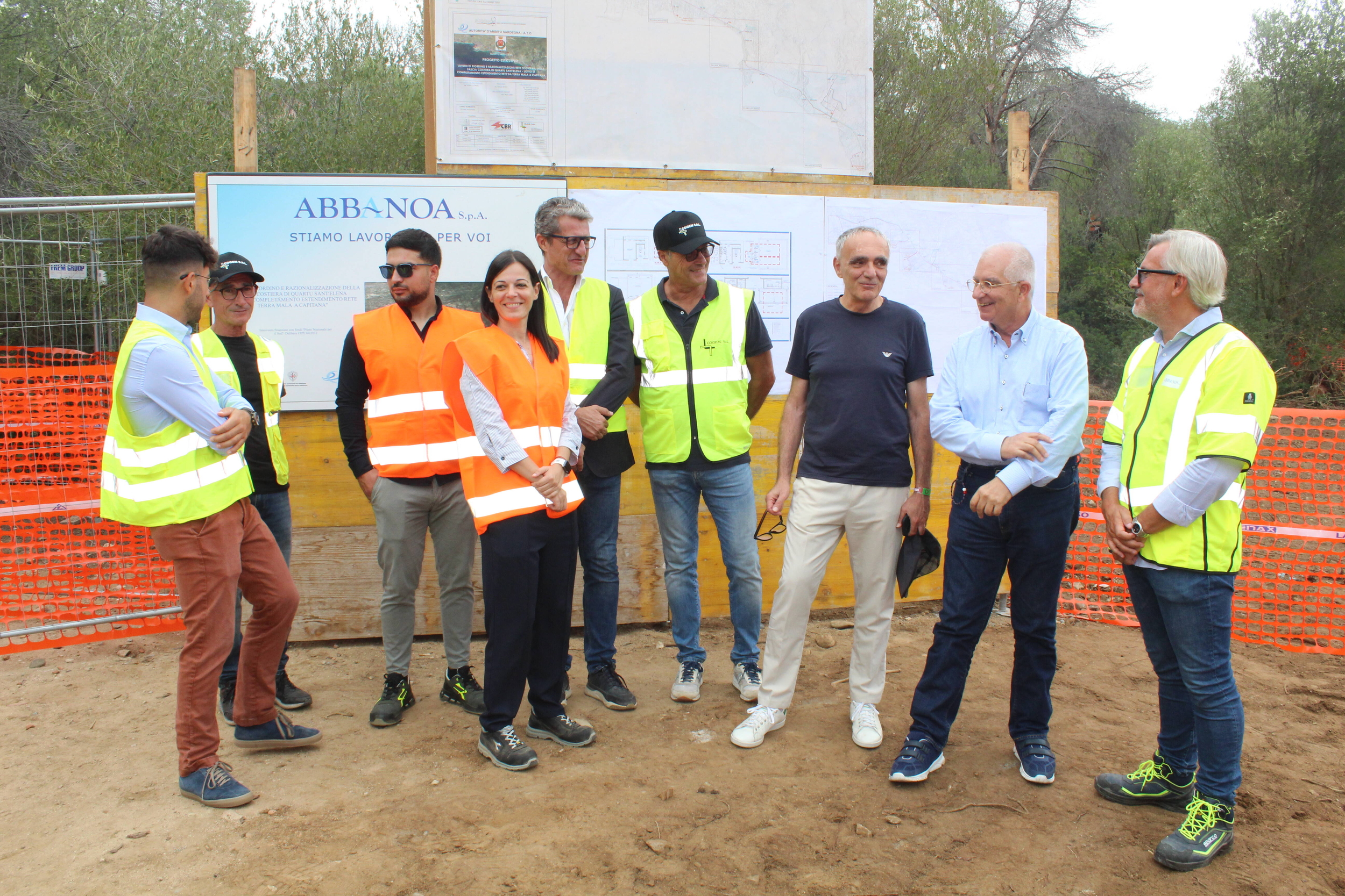 Immagine: cantiere collettori quartu capitana del 23-09-2025