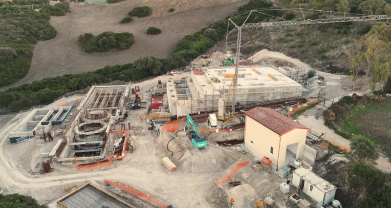 CASTELSARDO: PRONTO IN PRIMAVERA IL NUOVO DEPURATORE CON I COLLETTORI FOGNARI PER IL CENTRO E LU BAGNU