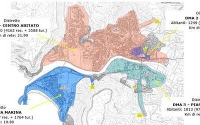 Immagine: Distrettualizzazione reti Bosa
