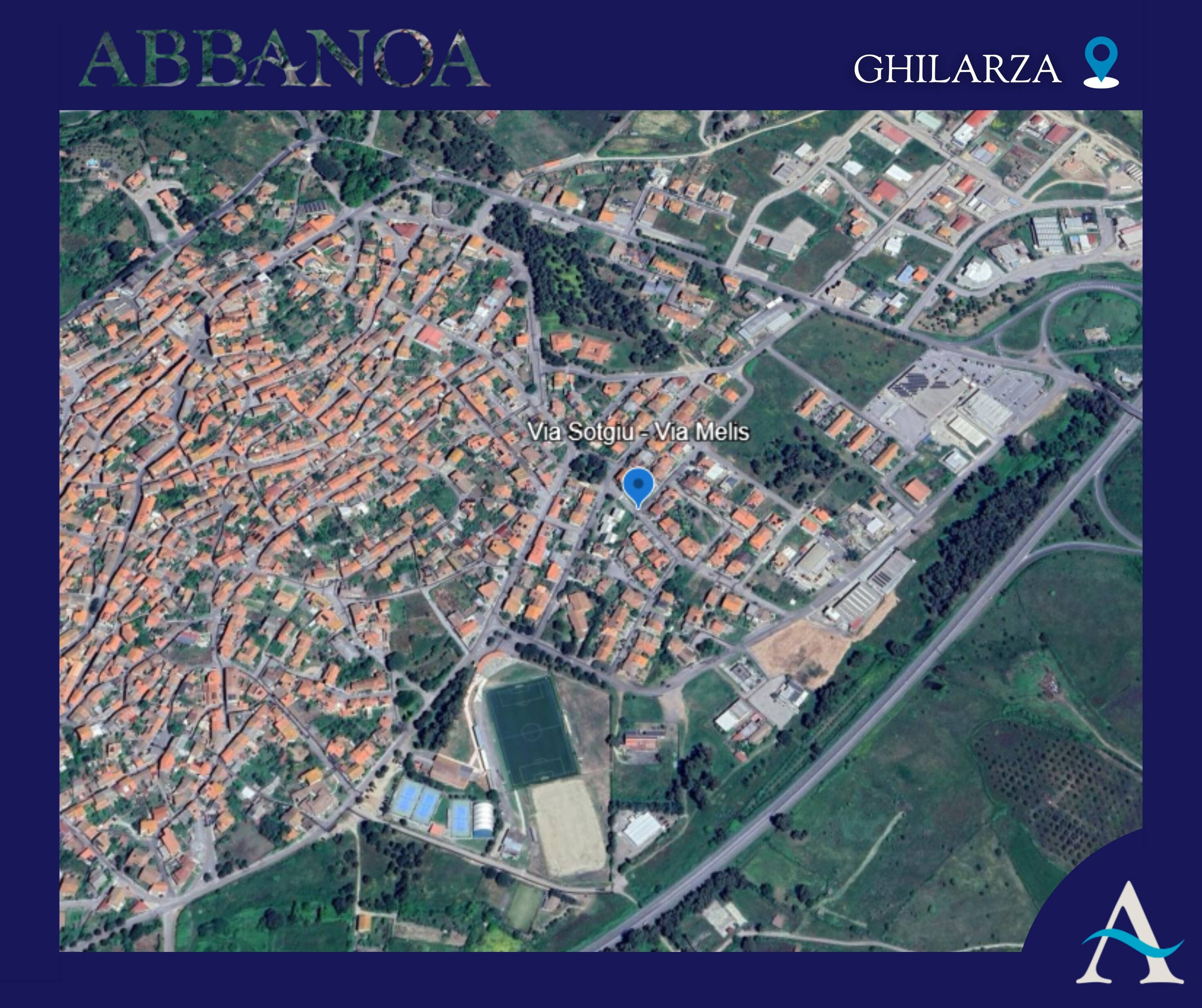 Immagine: ghilarza incrocio via sotgiu via melis