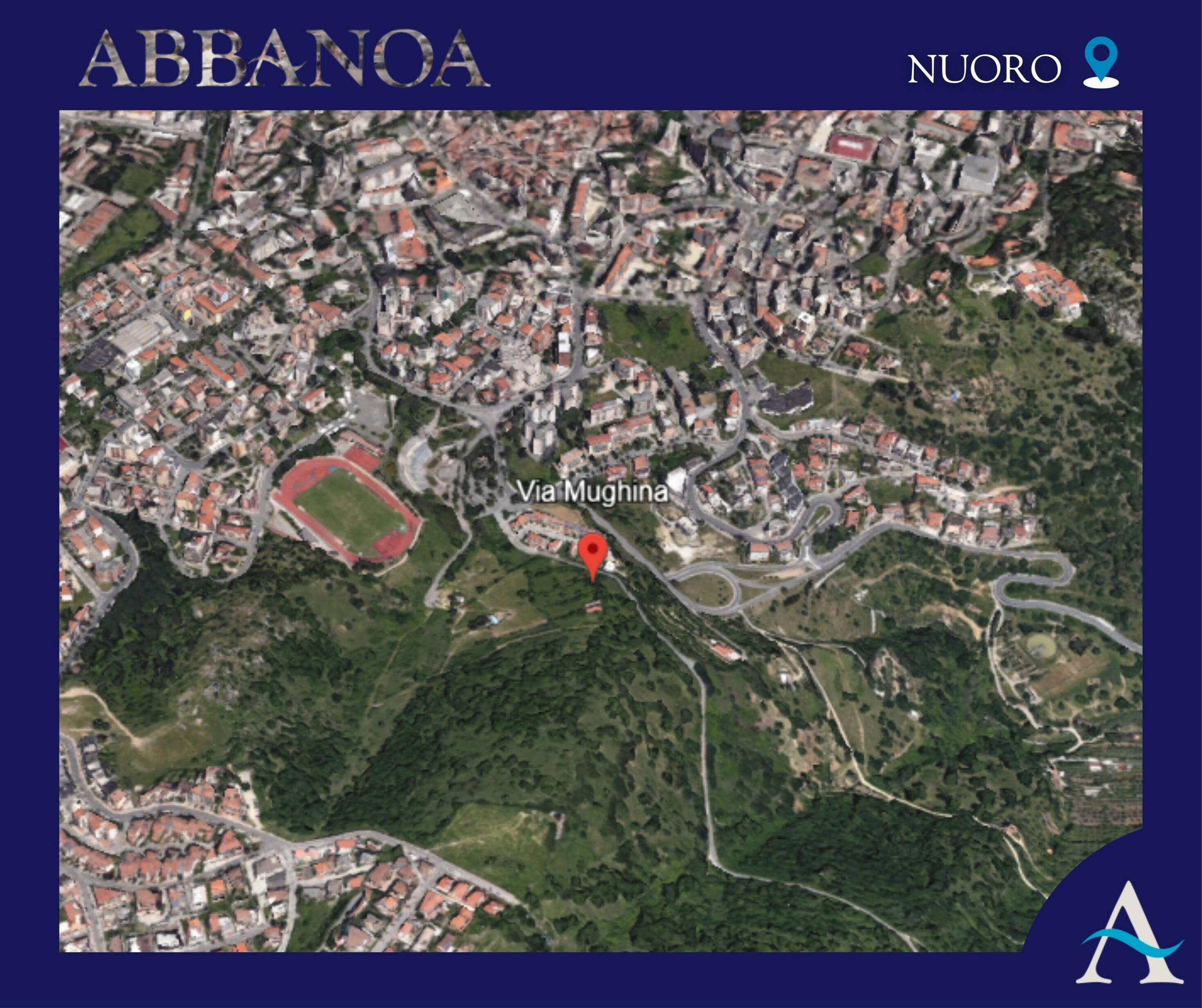 Immagine: GRAFICA MAPPA SATELLITE