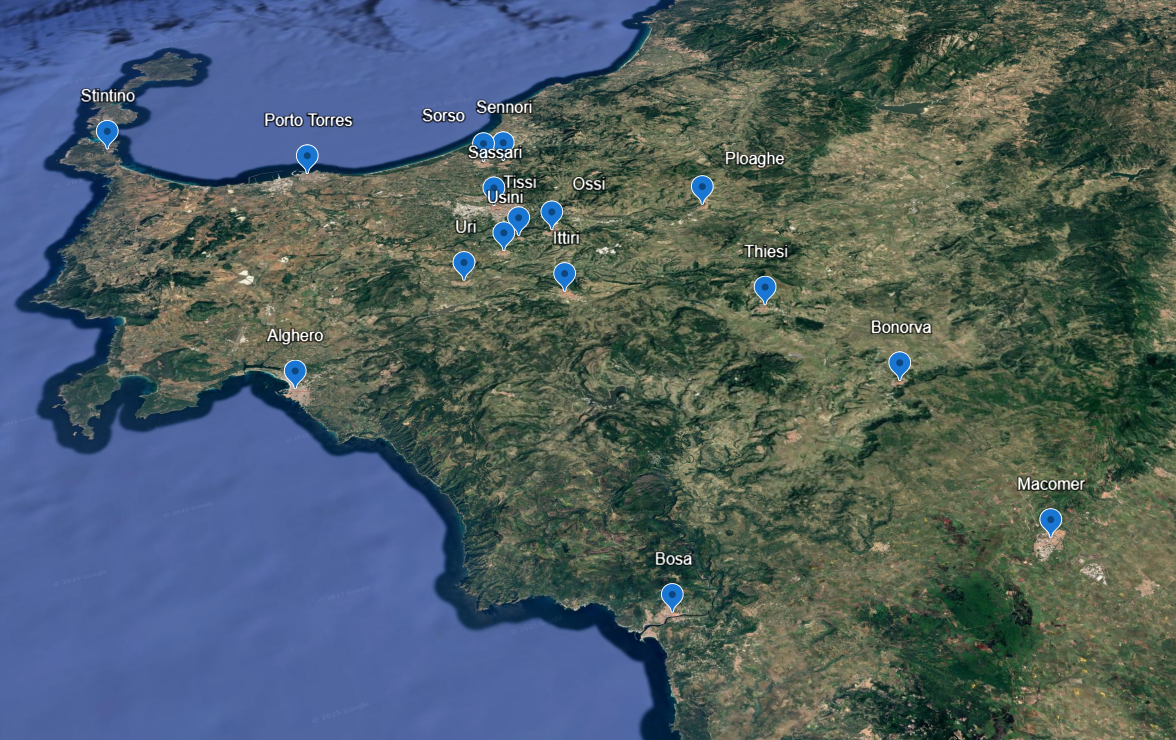 Immagine: Mappa emergenza siccità ottobre 2025