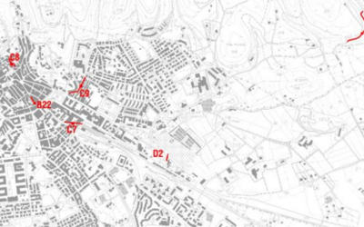Immagine: Mappa nuove reti Iglesias FSC lotto B