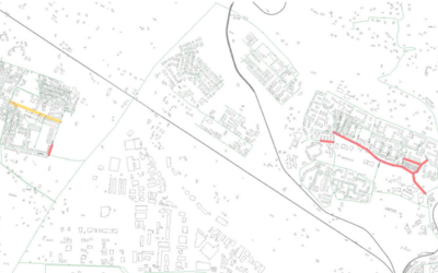Immagine: Mappa nuove reti Sassari FSC lotto A