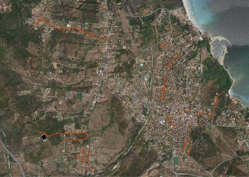 SAN TEODORO: COLLEGAMENTO NUOVA CONDOTTA DI VIA MONTE ROSA IN LOCALITÀ BADUALGA