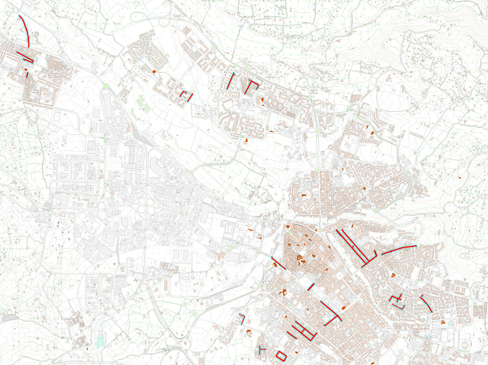 Immagine: mappa SASSARI pnrr
