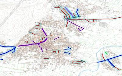 Immagine: mappa Siniscola pnrr