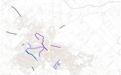 Immagine: mappa Terralba pnrr