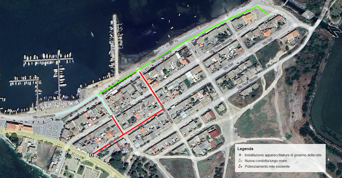 Immagine: Marceddì nuova rete