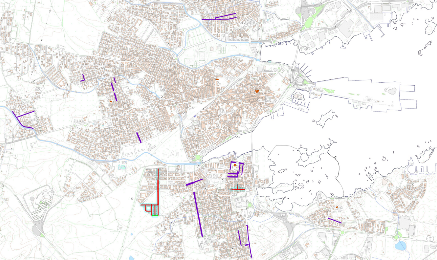 Immagine: Olbia condotta via G. Bretagna