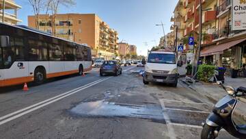 QUARTU: COMPLETATA LA RIPARAZIONE DELLA CONDOTTA DI VIALE COLOMBO