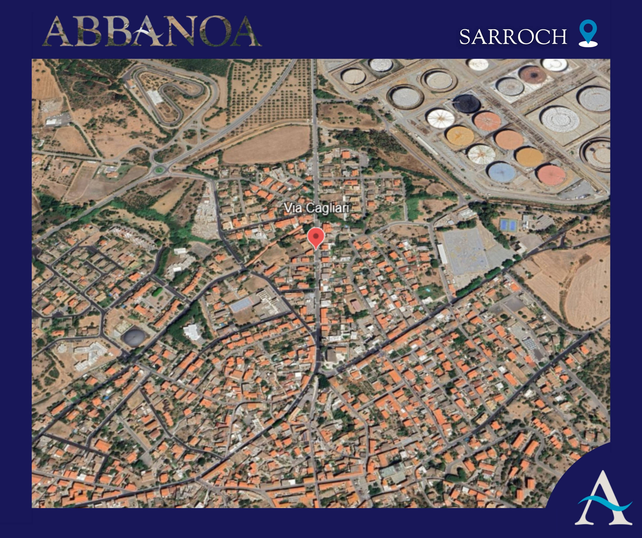 Immagine: sarroch via cagliari