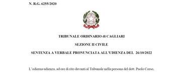  CONGUAGLI REGOLATORI LEGITTIMI: IL TRIBUNALE DI CAGLIARI SI UNIFORMA ALLE DECISIONI DELLE SEZIONI UNITE DELLA CASSAZIONE