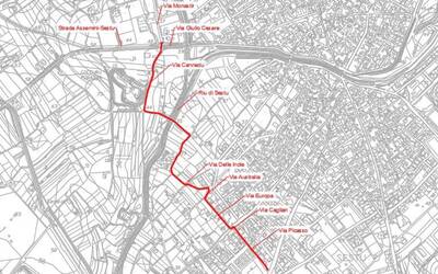 Immagine: Sestu fsc Condotta in uscita dal sebatoio
