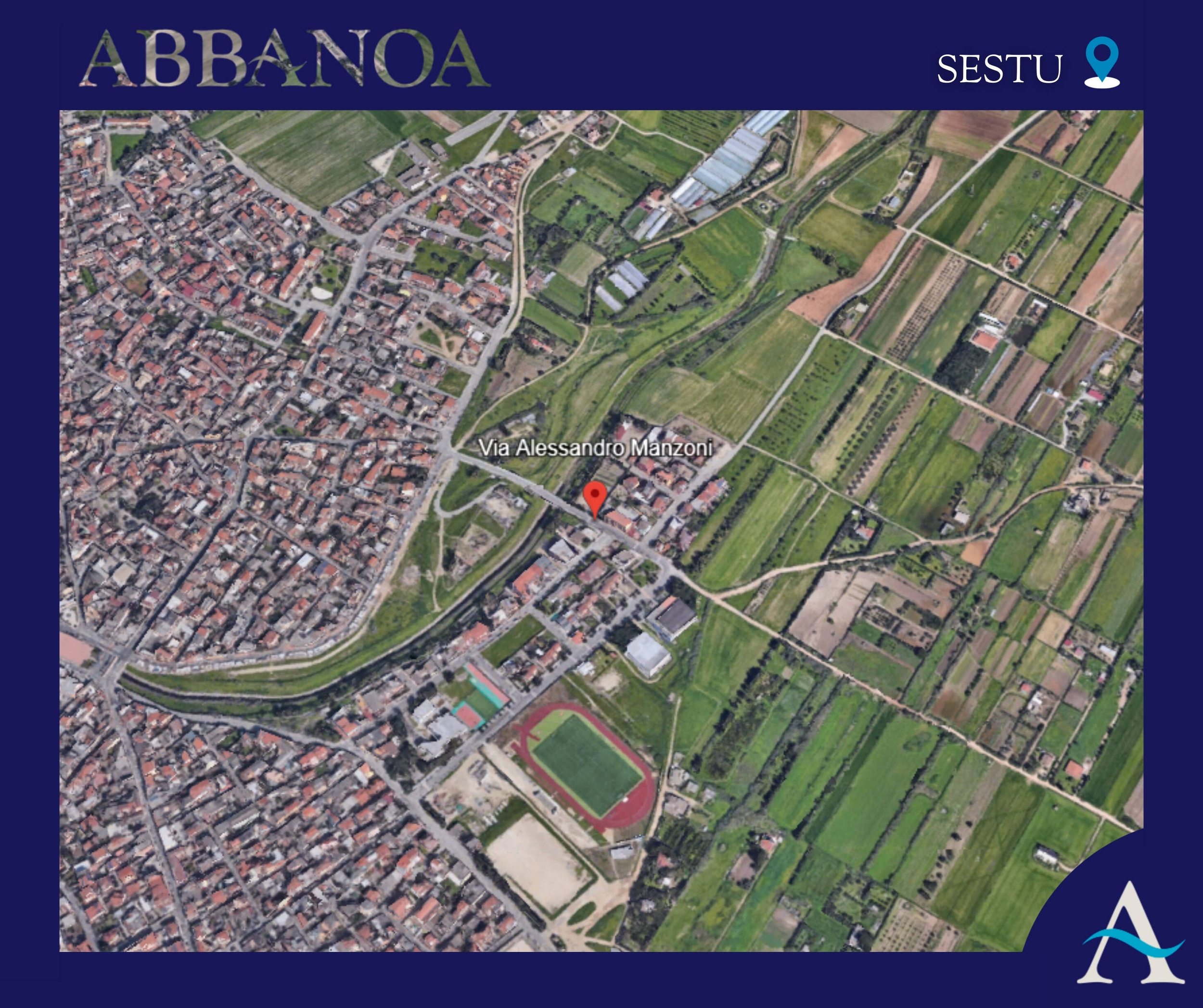 Immagine: sestu via alessandro manzoni